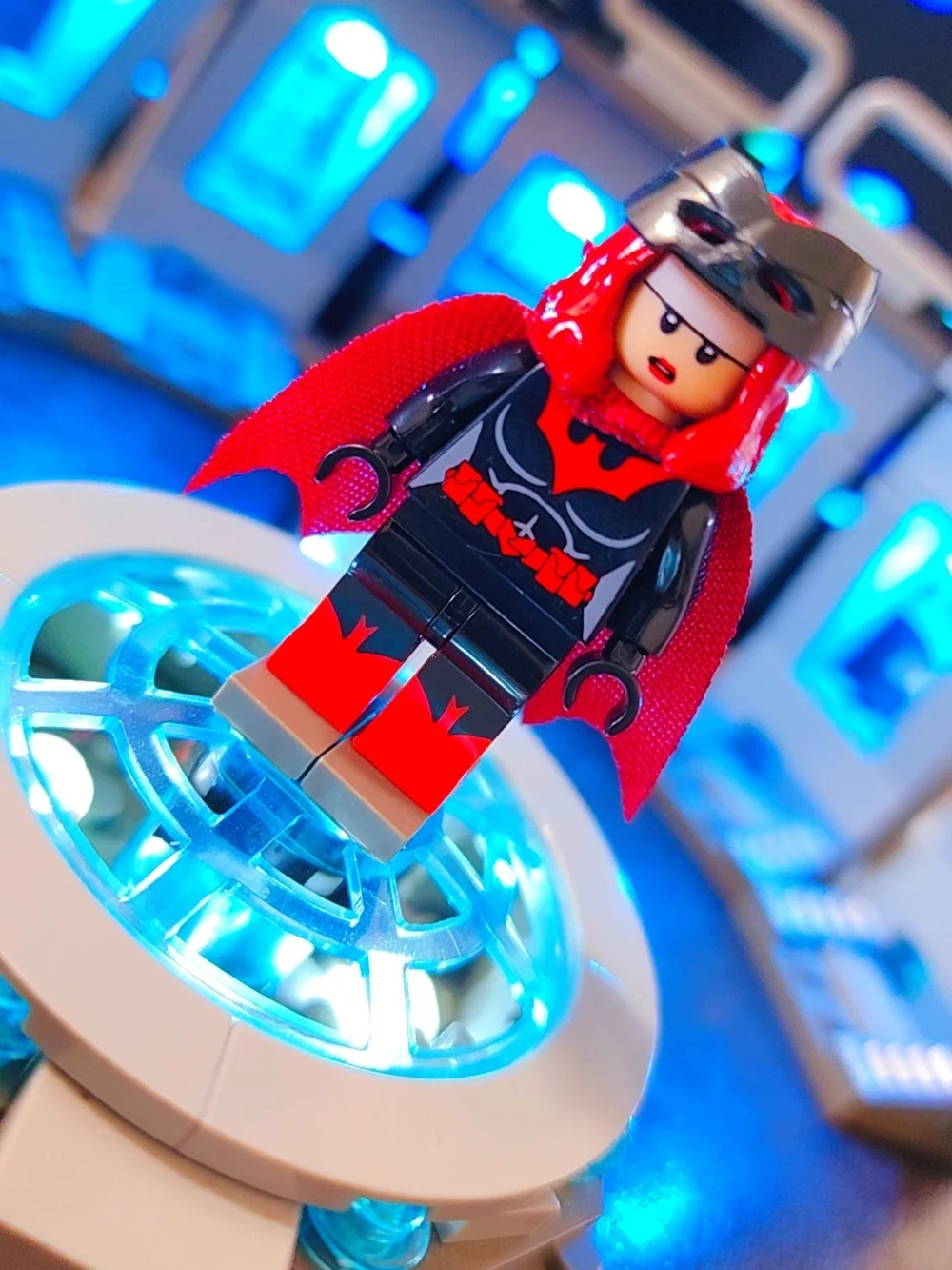 Batman Batwoman Minifigure Lego Compatible